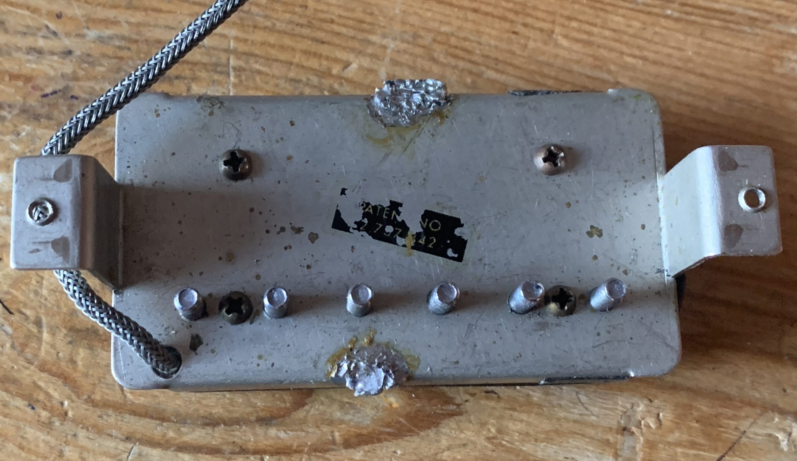 Gibson PAF / Pat.-No. Pickup 1963 - Back