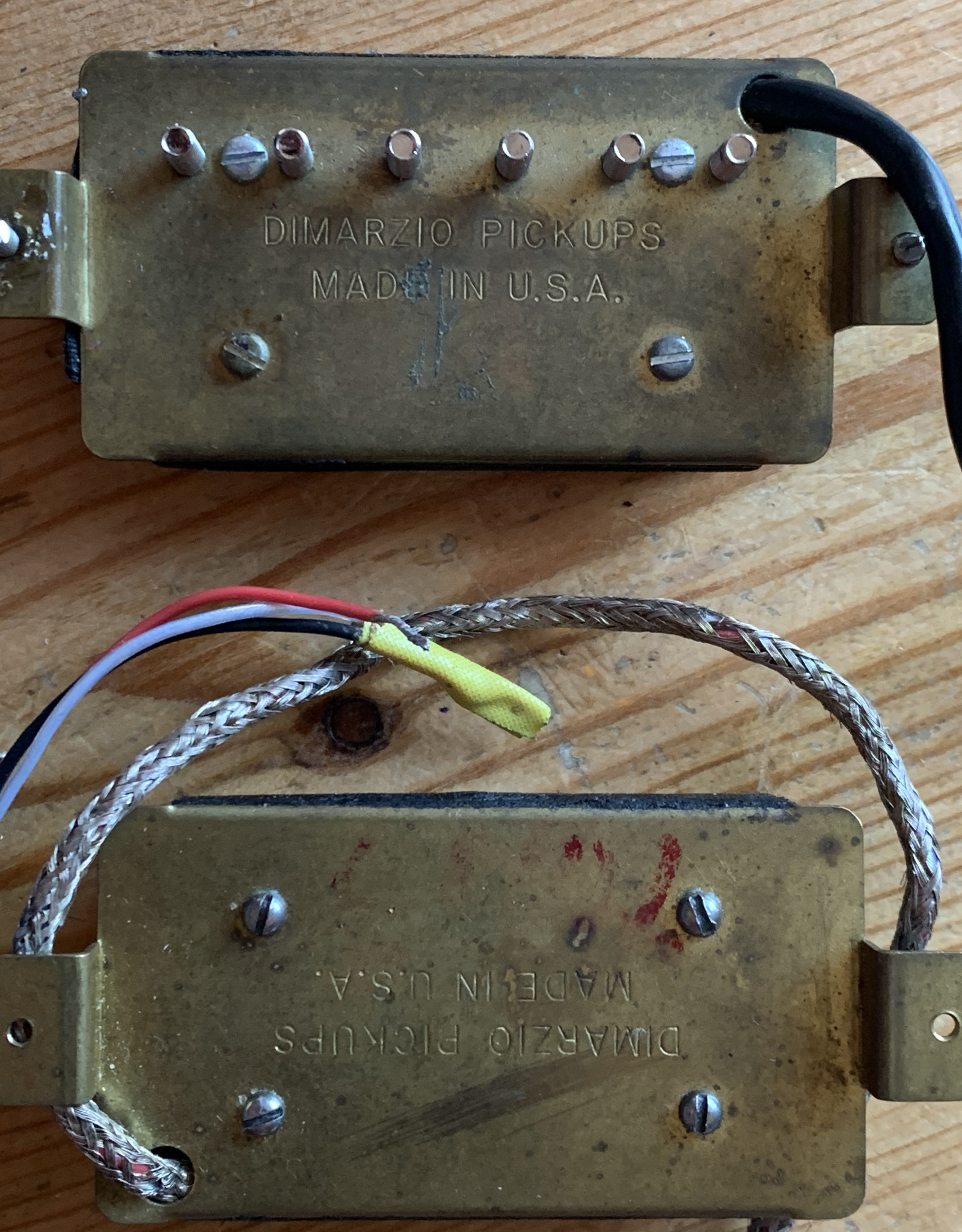 70's Di Marzio Humbucker Set - back