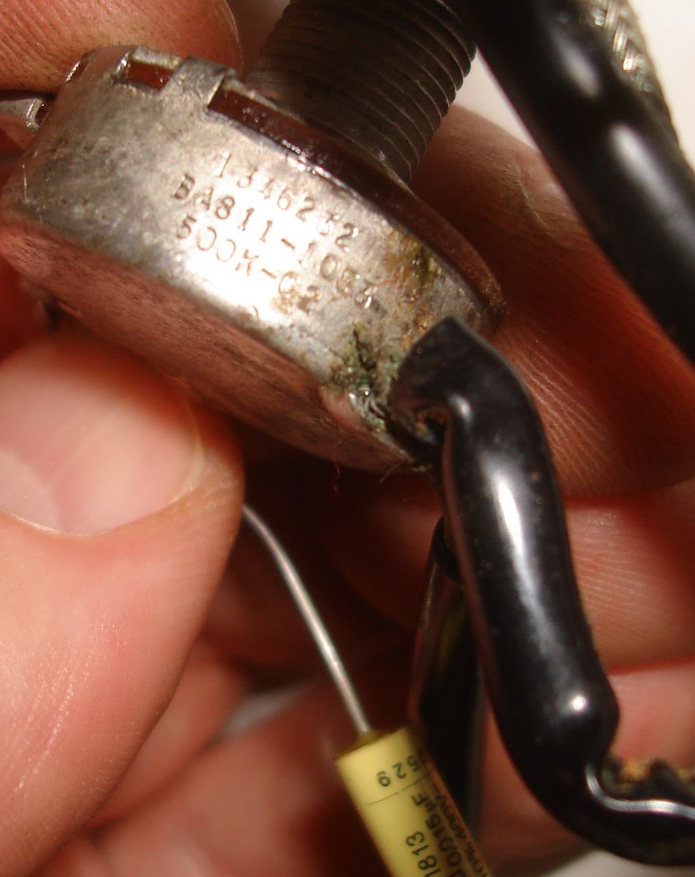 Gibson ES-335TD 1962 – sunburst – Pot Gibson ES-335TD 1962 - sunburst - Pot